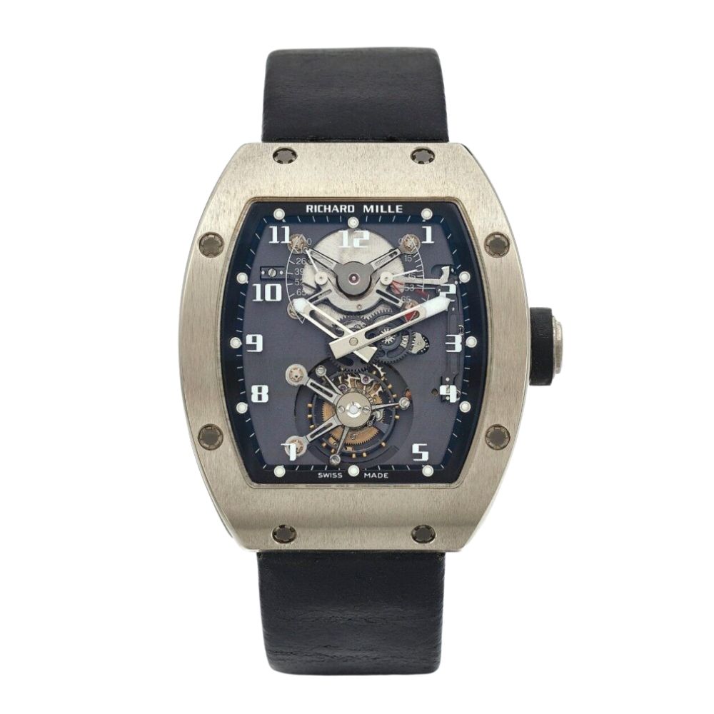 Richard Mille RM 001 Replica Watches – RM001 skeleton tourbillon replica watch collection with Swiss replica and super clone options.