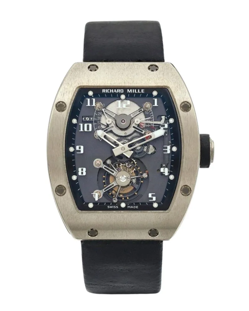 Richard Mille RM 001 Replica Watches – RM001 skeleton tourbillon replica watch collection with Swiss replica and super clone options.