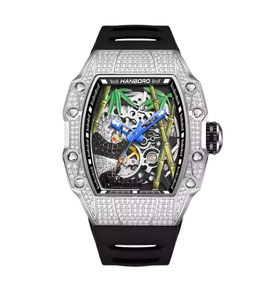 Richard Mille RM 26-01 Replica Watches – RM26-01 tourbillon panda dial replica watch collection with Swiss replica and super clone options.