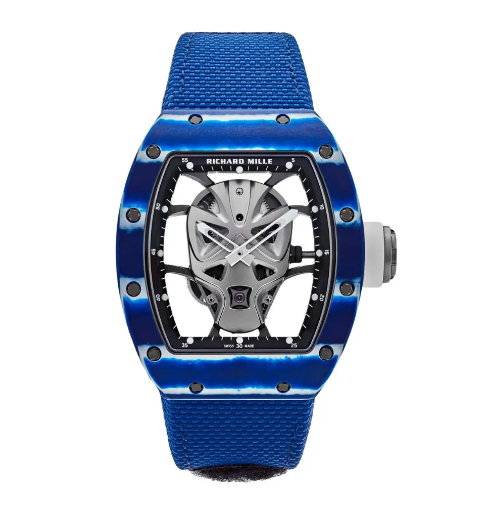 Richard Mille RM 52-06 Replica Watches – RM52-06 skeleton tourbillon replica watch collection with Swiss replica and super clone options.